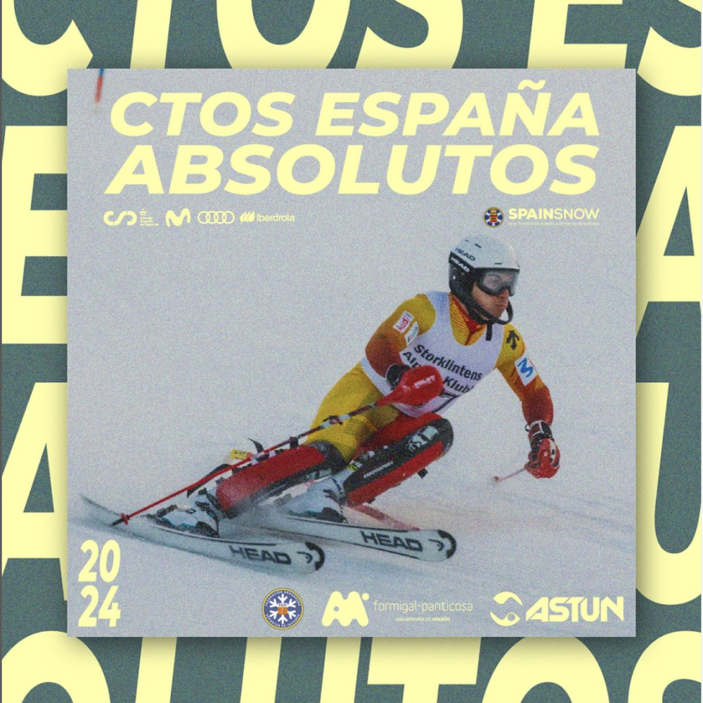 ASTÚN ACOGE EL CAMPEONATO DE ESPAÑA DE ESQUÍ ALPINO LOS DÍAS 28 Y 29 DE MARZO.
